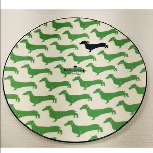 Kate Spade Dachshund Plates Set of 4